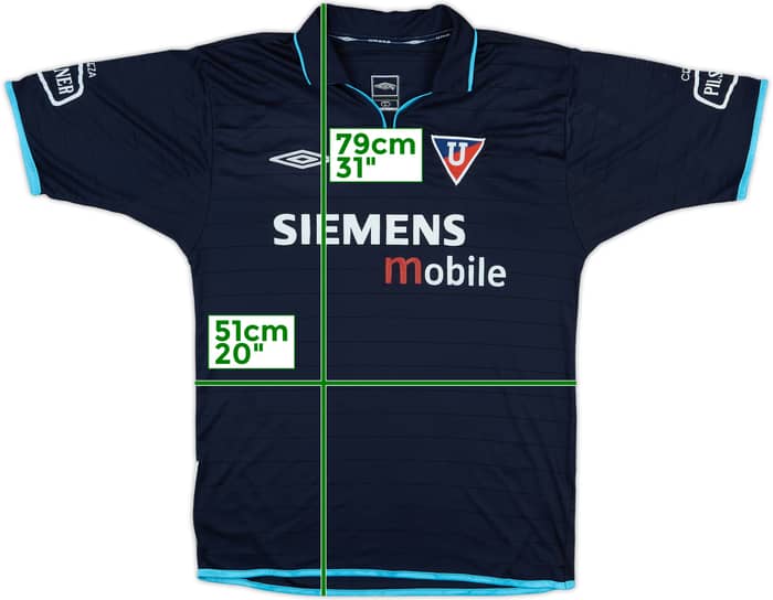2004 LDU Quito Away Shirt - 8/10 - (L)