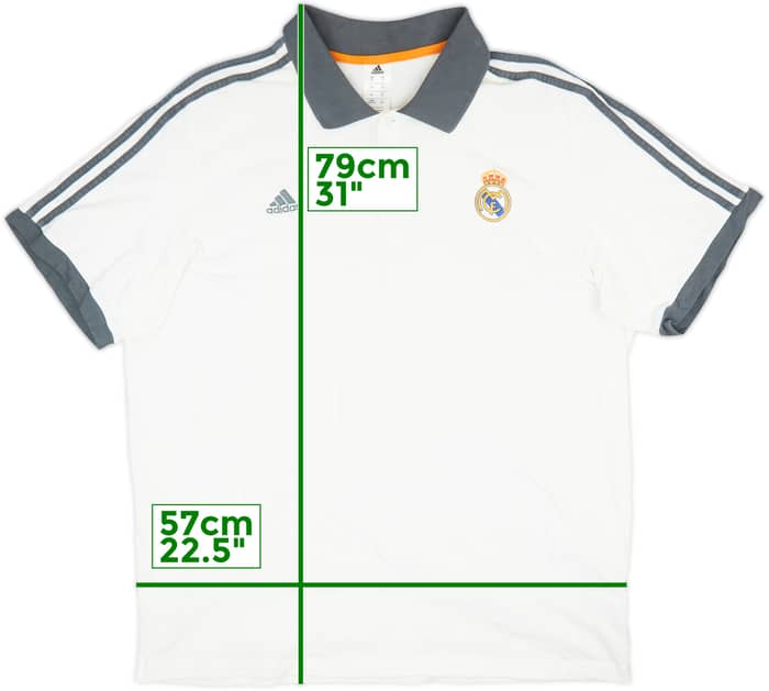 2013-14 Real Madrid adidas Polo Shirt - 7/10 - (XXL)