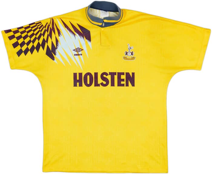 1991-95 Tottenham Away Shirt Klinsmann #18 - 7/10 - (XL)