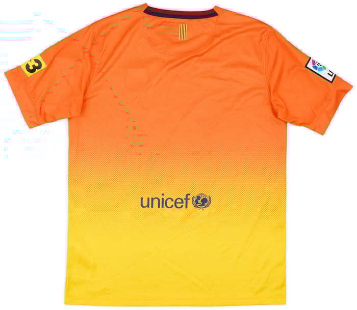 2012-13 Barcelona Away Shirt - 8/10 - (XL.Boys)