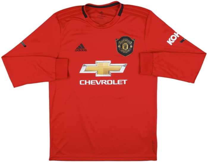 2019-20 Manchester United Home L/S Shirt Rashford #10 - 10/10 - (M)