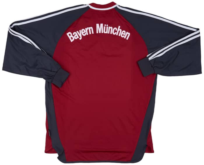 2002-03 Bayern Munich Signed Home L/S Shirt - 8/10 - (L)
