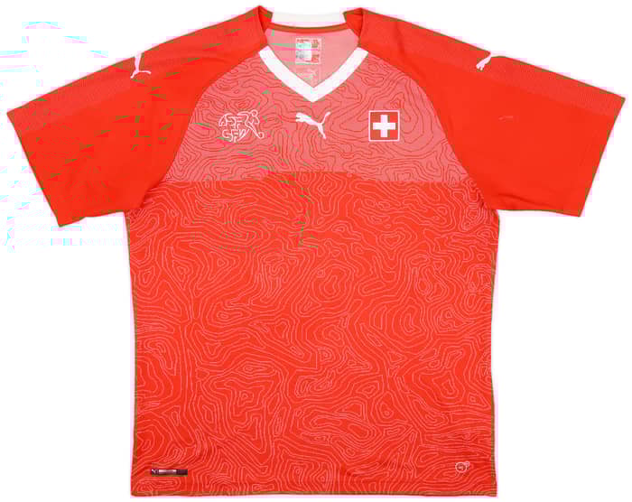 2018-20 Switzerland Home Shirt - 5/10 - (XL)