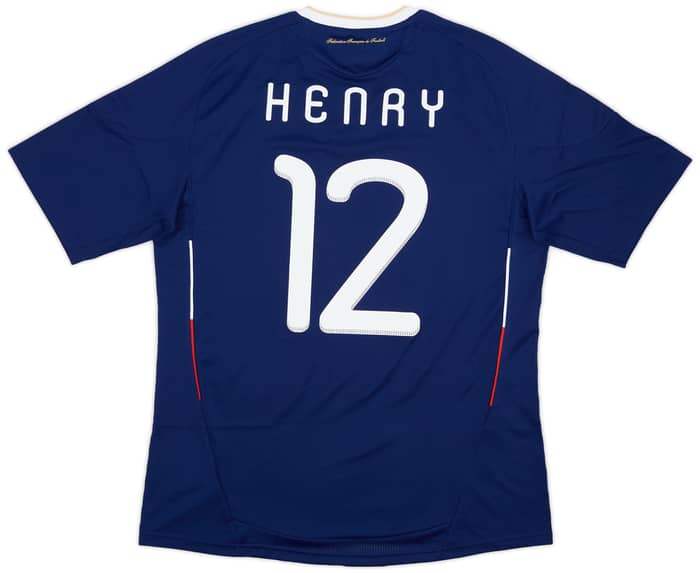 2009-10 France Home Shirt Henry #12 (L)
