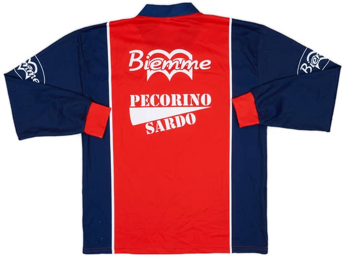 1998-99 Cagliari Biemme Training L/S Shirt - 8/10 - (L)