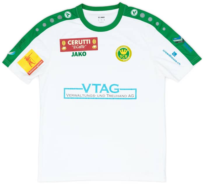 2017-18 SC Bruhl Match Issue Away Shirt Riedle #10