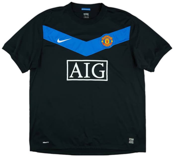 2009-10 Manchester United Away Shirt Evra #3 - 8/10 - (XL)