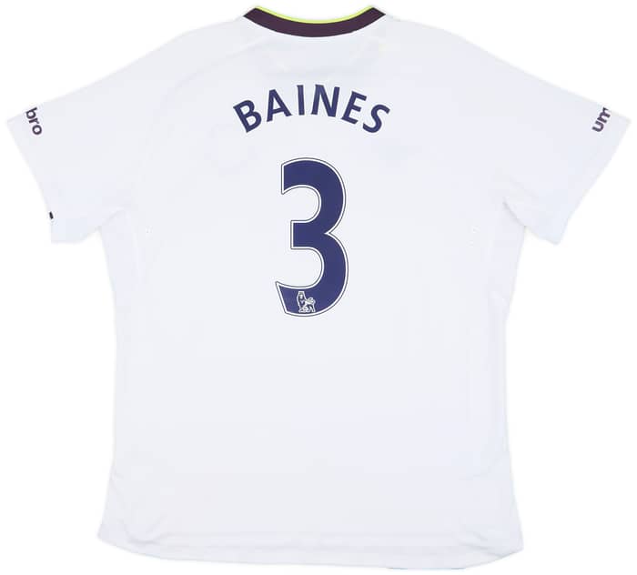 2014-15 Everton Third Shirt Baines #3 - 7/10 - (XL)