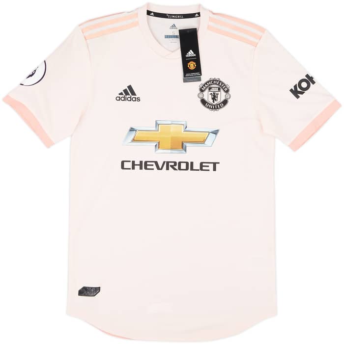 2018-19 Manchester United Authentic Away Shirt Lukaku #9 (S)