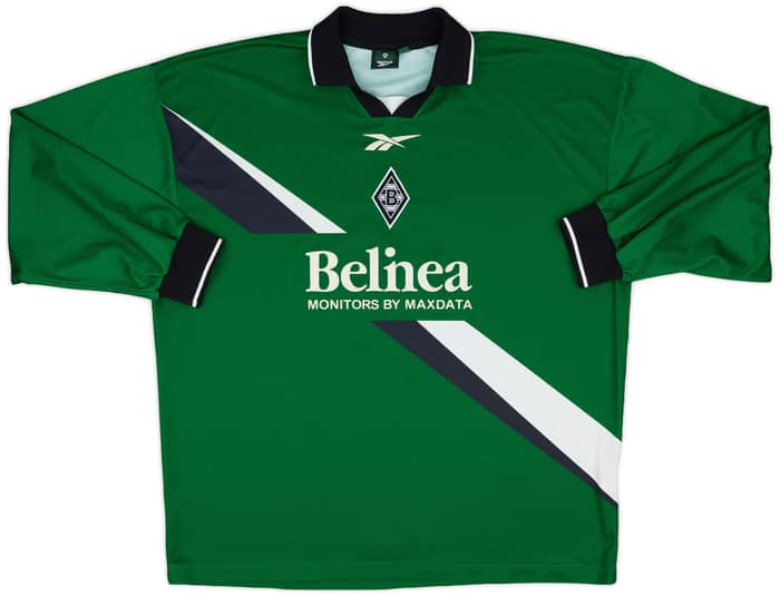 1999-00 Borussia Monchengladbach Match Issue Home L/S Shirt #4