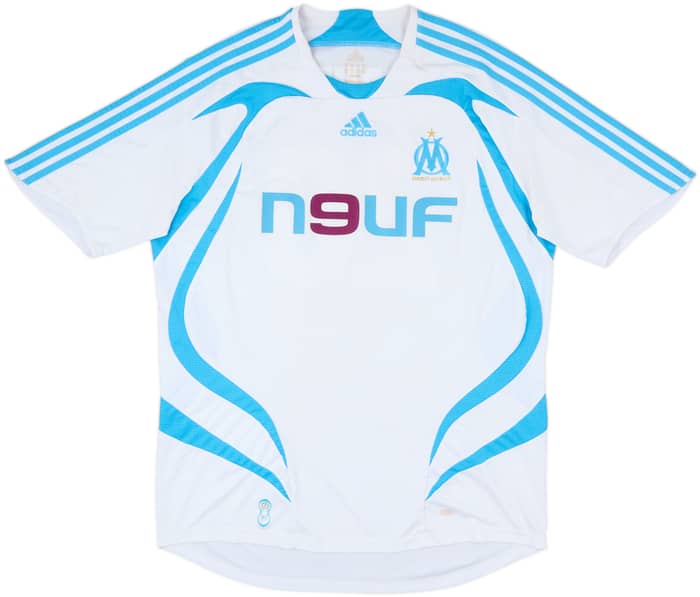 2007-08 Olympique Marseille Home Shirt Valbuena #28 - 6/10 - (XL)