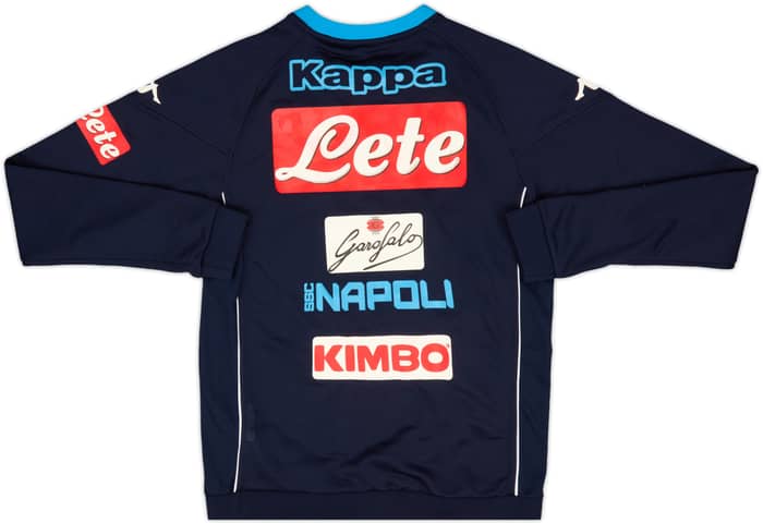 2017-18 Napoli Kappa Sweat Top - 6/10 - (S)
