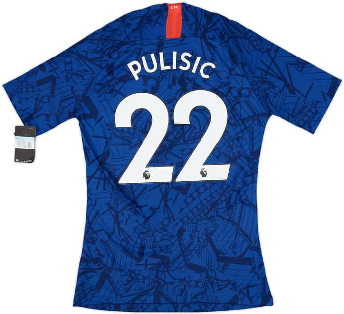 2019-20 Chelsea Player Issue Home Shirt Pulisic #22 (M)