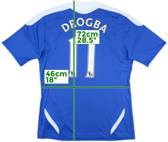 2011-12 Chelsea Prototype Home Shirt Drogba #11 - 10/10 - (M)