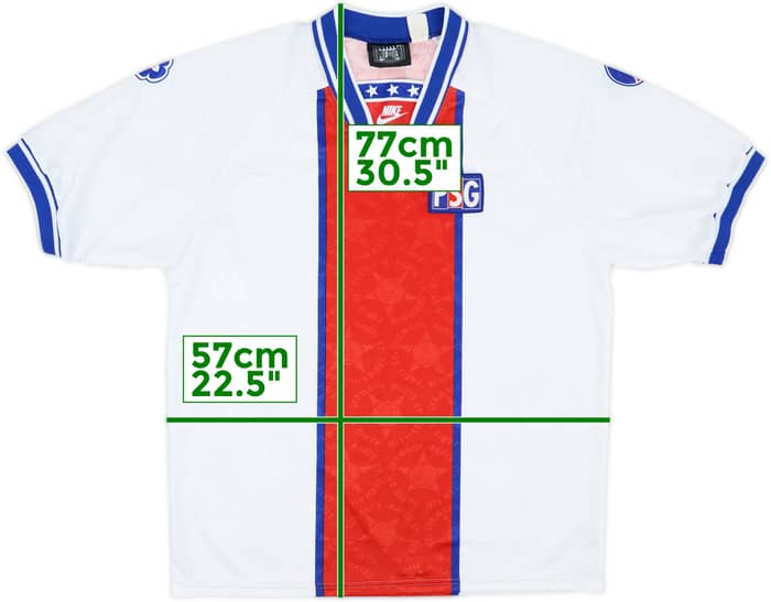 1994-95 Paris Saint-Germain Player Issue Away Shirt - 9/10 - (XL)