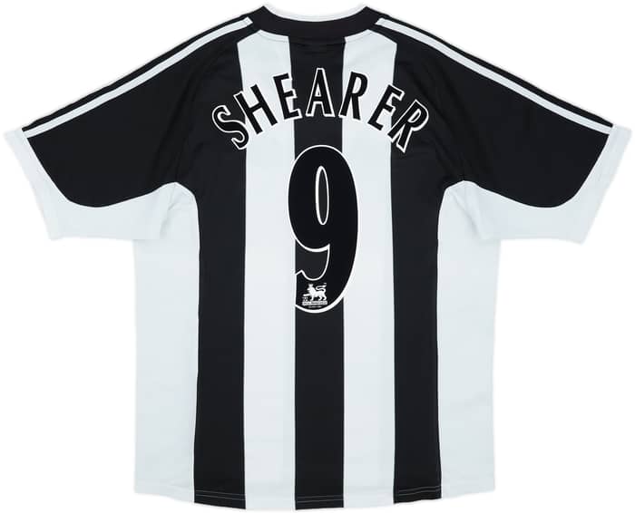 2001-03 Newcastle Home Shirt Shearer #9 - 7/10 - (L)