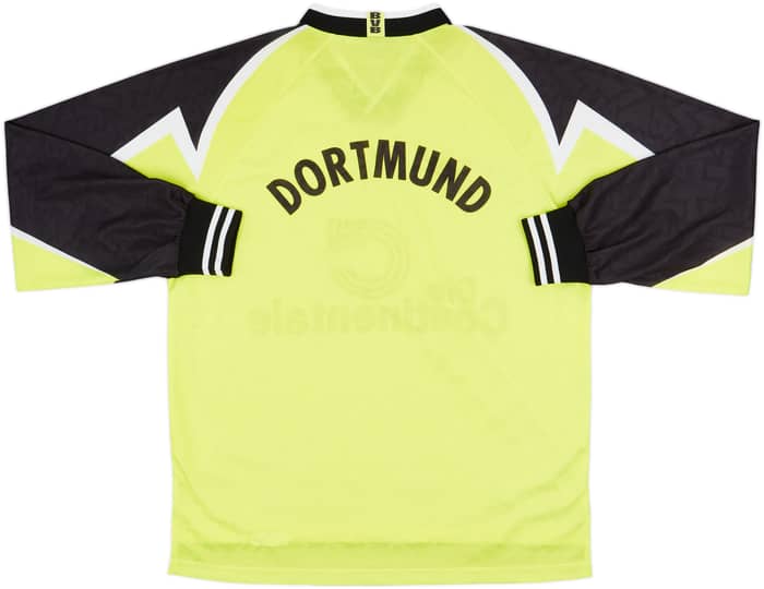 1995-96 Borussia Dortmund Home L/S Shirt - 9/10 - (L)