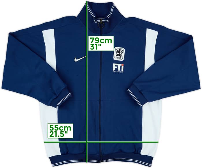 2000-01 1860 Munich Nike Track Jacket - 7/10 - (L)