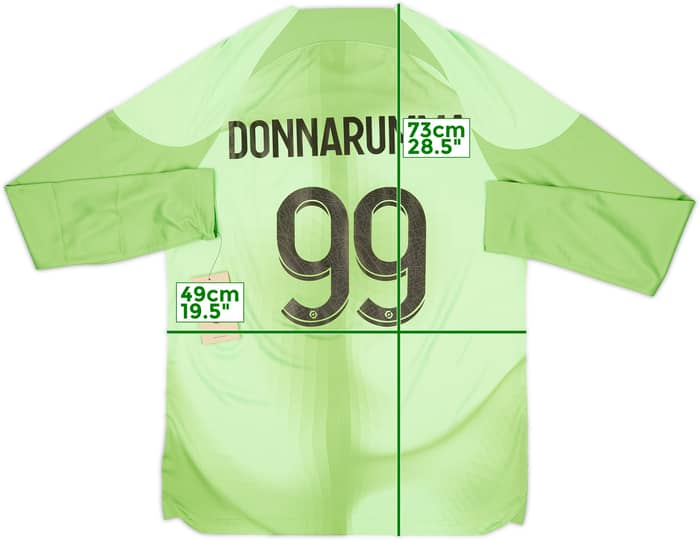 2022-23 Paris Saint-Germain GK Shirt Donnarumma #99 (M)