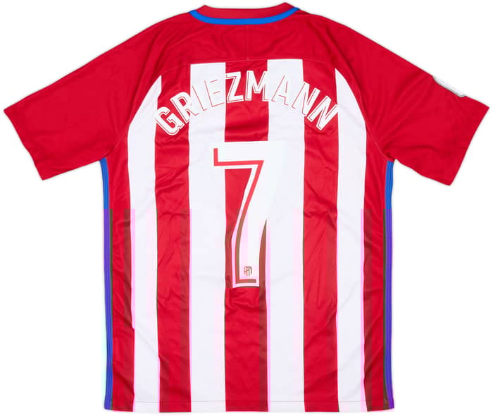 2016-17 Atletico Madrid Home Shirt Griezmann #7 - 9/10 - (M)