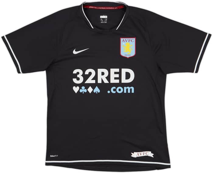 2007-08 Aston Villa Third Shirt Young #7 - 6/10 - (S)