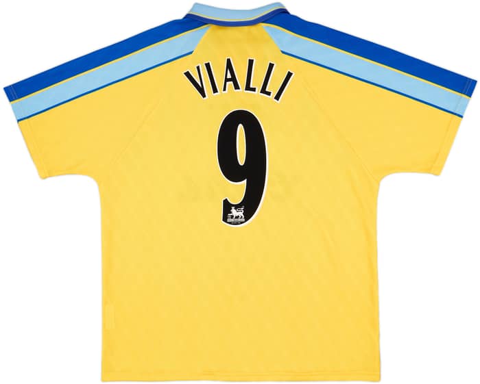1996-97 Chelsea Away Shirt Vialli #9 - 7/10 - (XL)