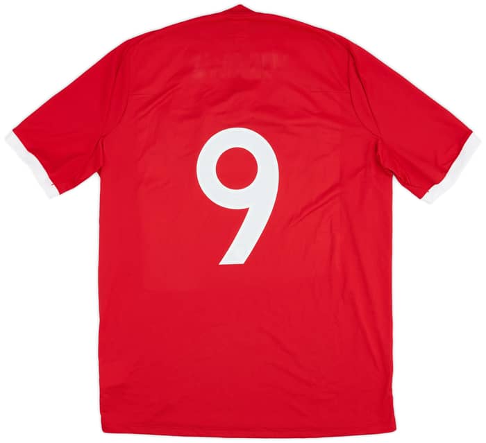 2010-11 England Away Shirt #9 - 5/10 - (L)