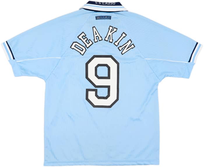 1997-98 Lazio Home Shirt Deakin #9 - 7/10 - (L)