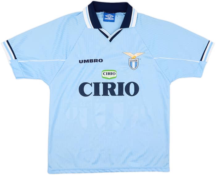 1997-98 Lazio Home Shirt Deakin #9 - 7/10 - (L)