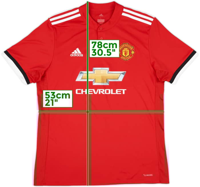 2017-18 Manchester United Home Shirt Ander Herrera #21 - 7/10 - (L)