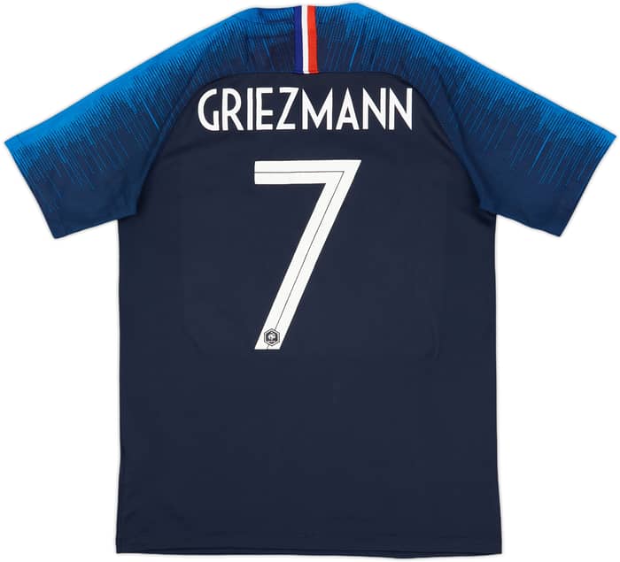 2018 France Home Shirt Griezmann #7 - 7/10 - (S)