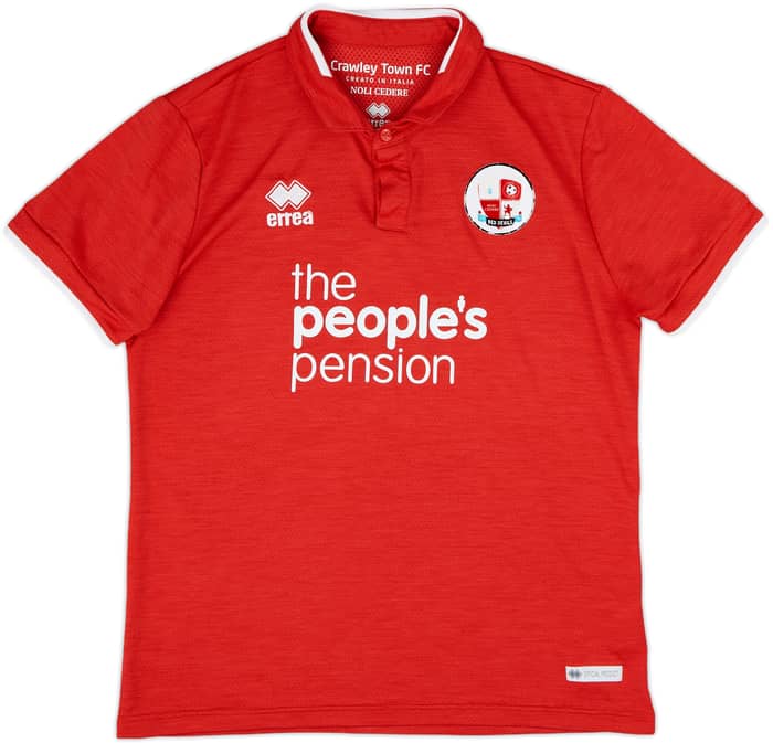 2018-19 Crawley Home Shirt - 6/10 - (M)