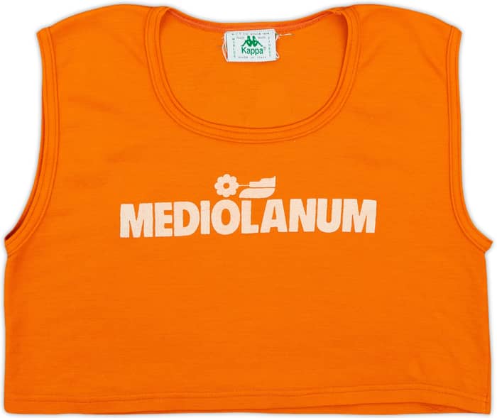 1987-90 AC Milan Kappa Training Bib - 7/10 - (M)