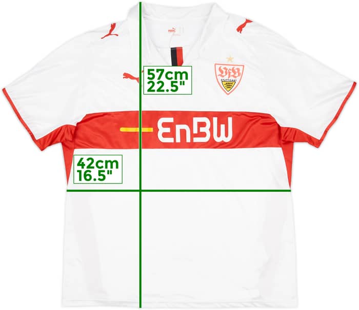 2008-09 Stuttgart Home Shirt - 6/10 - (XL)