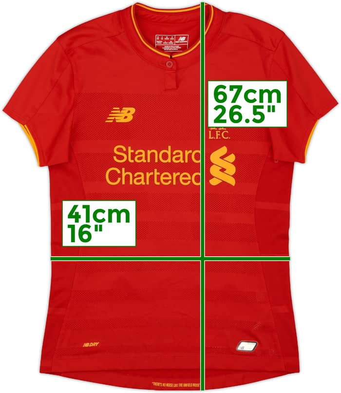 2016-17 Liverpool Home Shirt Coutinho #10 - 9/10 - (Women's M) 2016-17 Liverpool Home Shirt Coutinho #10 - 9/10 - (Women's M)