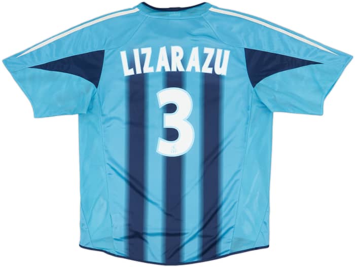 2004-05 Olympique Marseille Away Shirt Lizarazu #3 - 7/10 - (L)