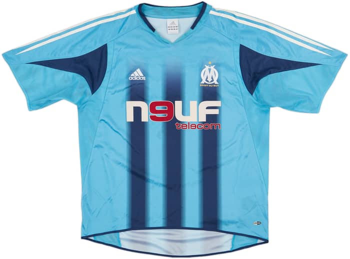2004-05 Olympique Marseille Away Shirt Lizarazu #3 - 7/10 - (L)