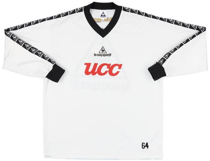 1998 Nagoya Grampus Eight Player Issue Le Coq Sportif Training L/S Shirt #64 - 7/10 - (XXL)