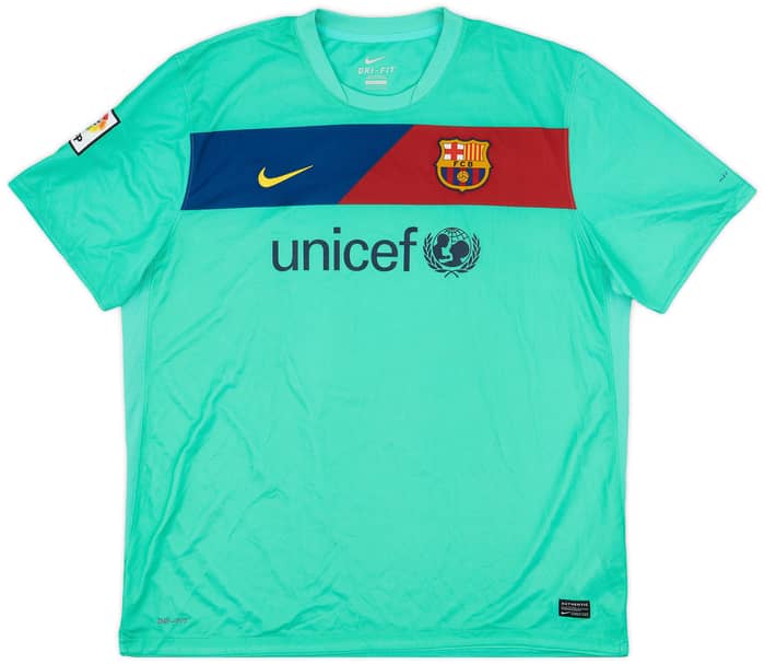 2010-11 Barcelona Away Shirt Messi #10 - 8/10 - (XXL)