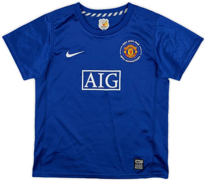 2008-09 Manchester United Third Shirt Nani #17 - 7/10 - (6-7 Years)