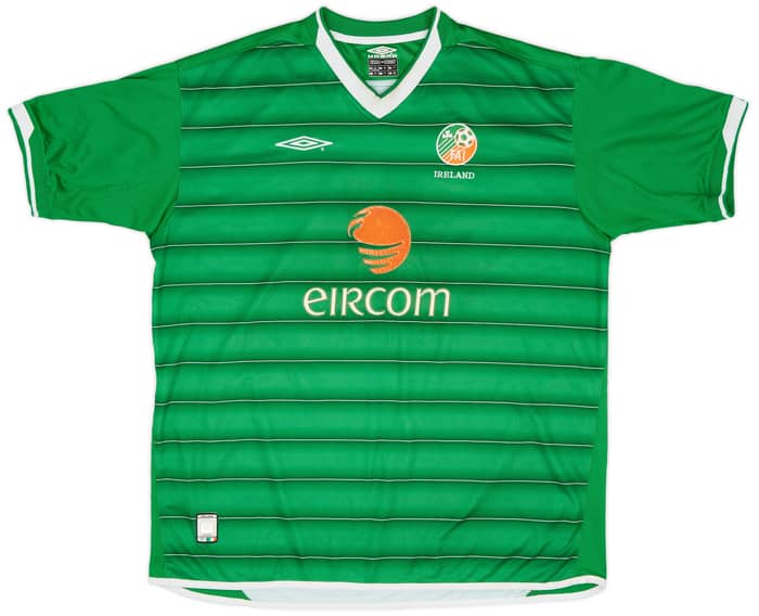 2003-04 Ireland Home Shirt Duff #9 - 8/10 - (XXL)
