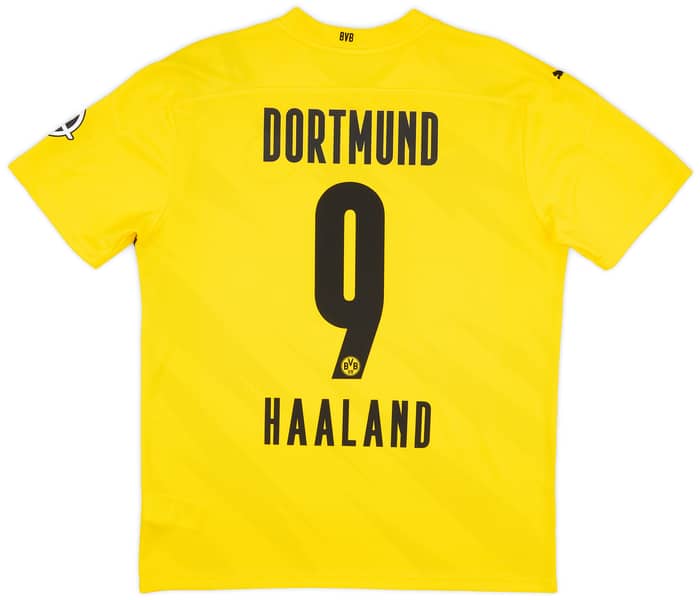2020-21 Borussia Dortmund Special Edition Home Shirt Haaland #9