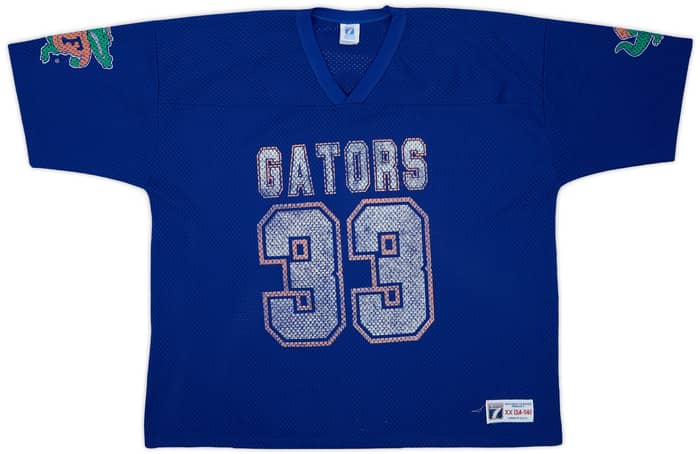 1990-96 Florida Gators #33 Logo 7 Training Jersey - 6/10 - (XXL)