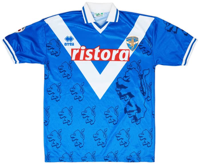 1997-98 Brescia Match Worn Home Shirt Doni #10
