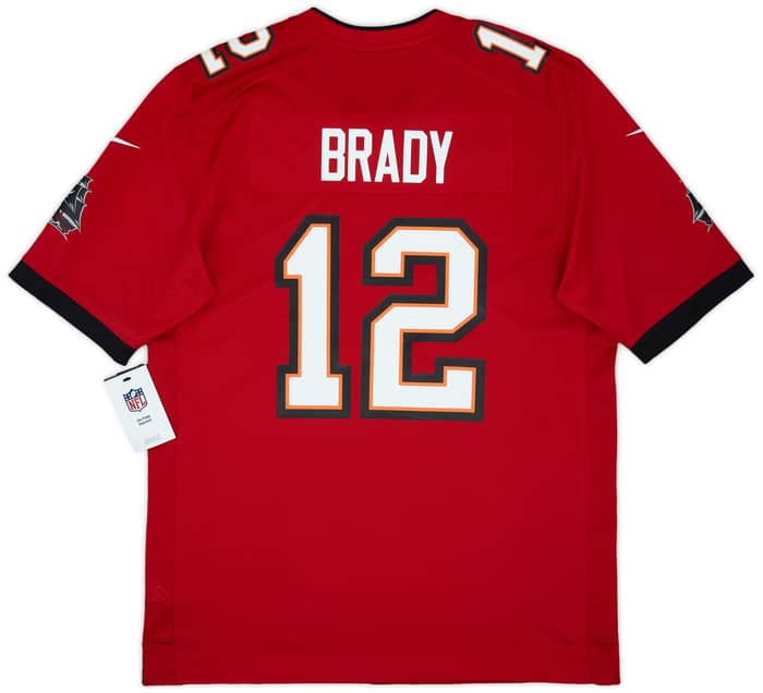 2020-22 Tampa Bay Buccaneers Brady #12 Nike Game Home Jersey (M)