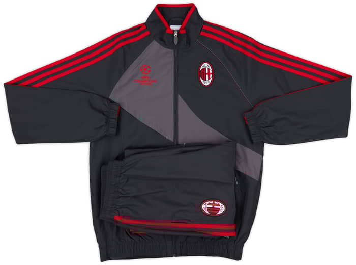 2012-13 AC Milan adidas Full Tracksuit - 9/10 - (S)