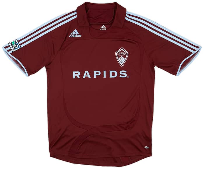 2007-08 Colorado Rapids Match Issue Signed Home Shirt Wingert #16