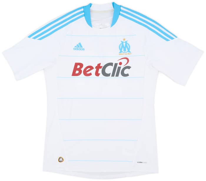 2010-11 Olympique Marseille Home Shirt Gignac #10 - 9/10 - (M)
