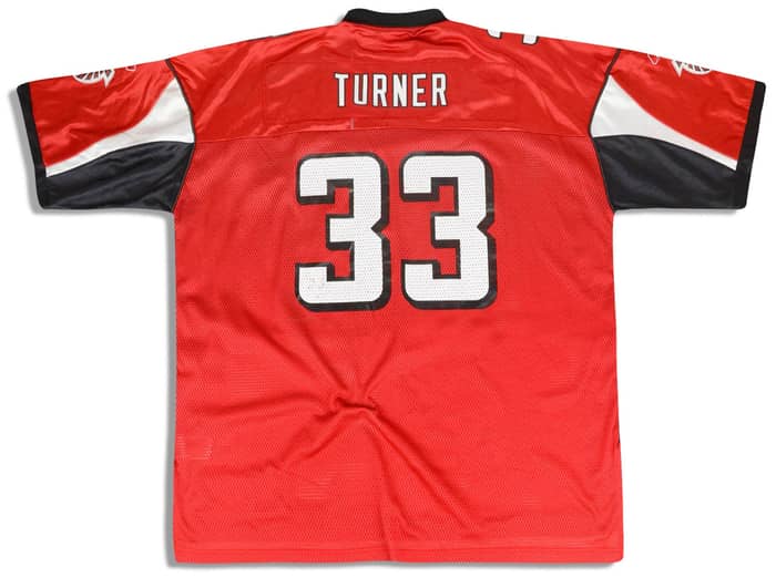 2008-11 Atlanta Falcons Turner #33 Reebok On Field Jersey (Home) XXL