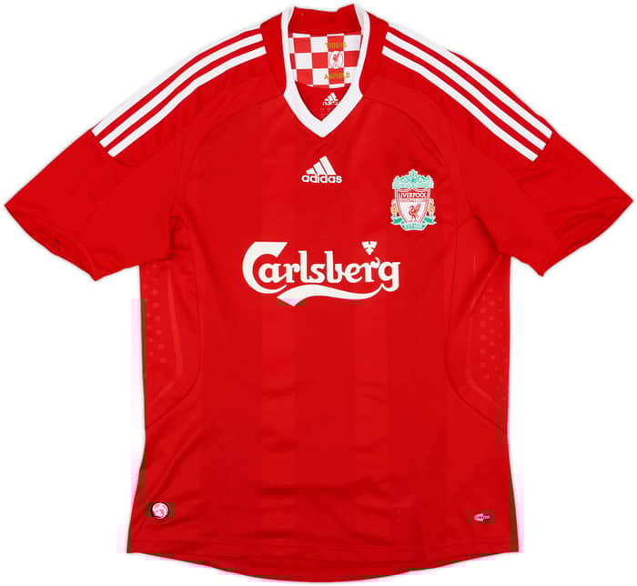 2008-10 Liverpool Home Shirt Torres #9 - 8/10 - (M)